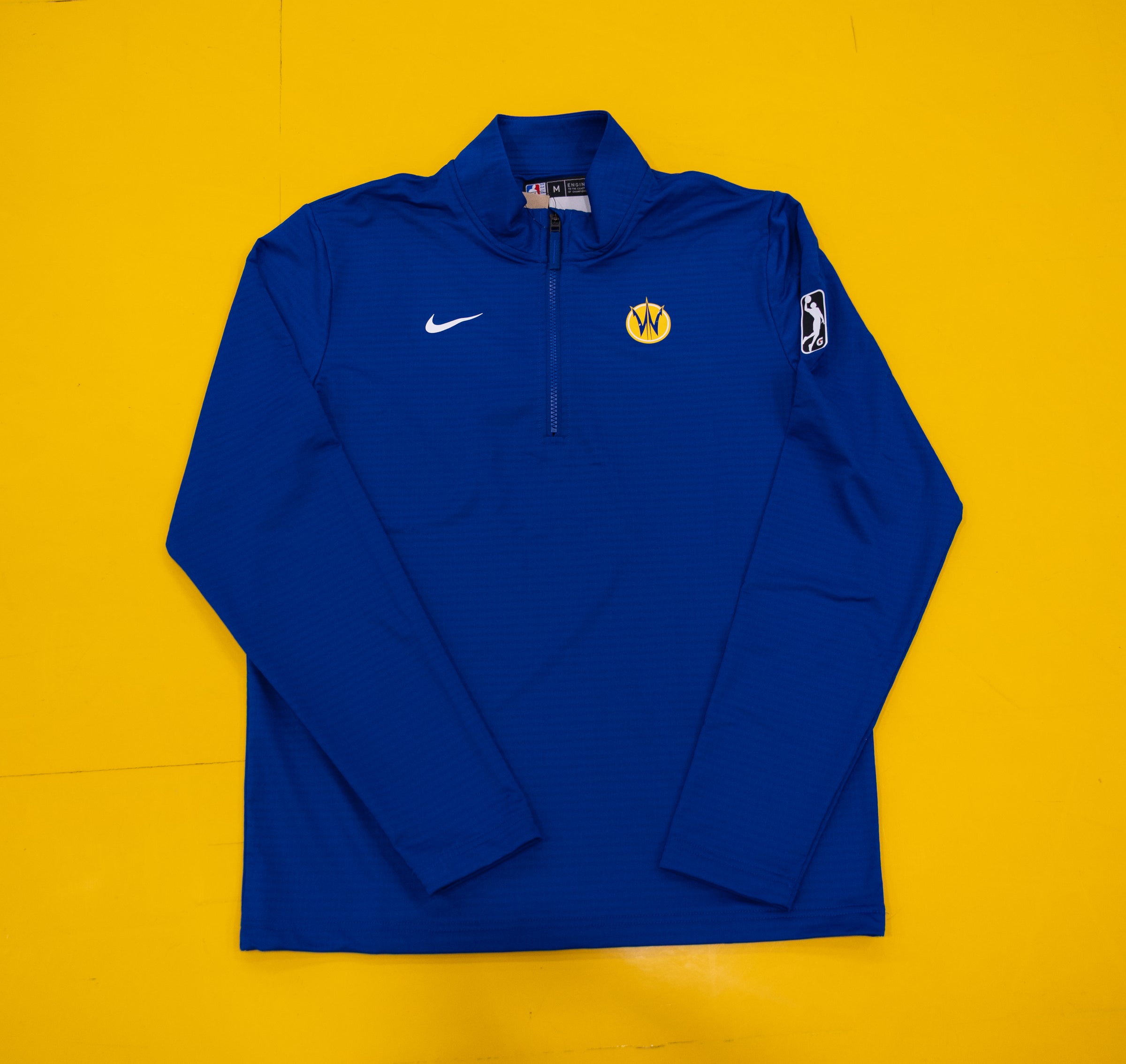 Blue Nike SCW Men's Quarter Zip | Santa Cruz Warriors